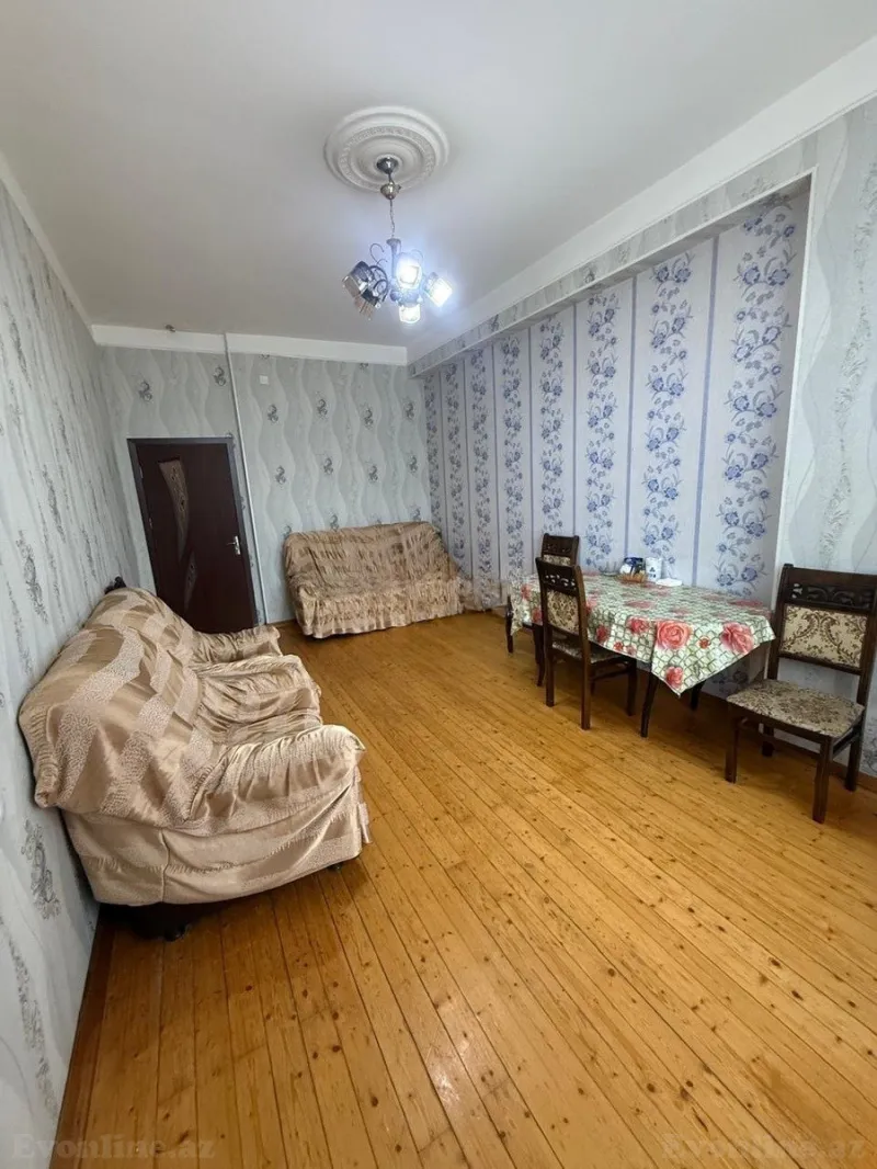 Kirayə verilir 2 otaqlı Mənzil Yeni tikili 55 m² İnşaatçılar m. - şəkil 2