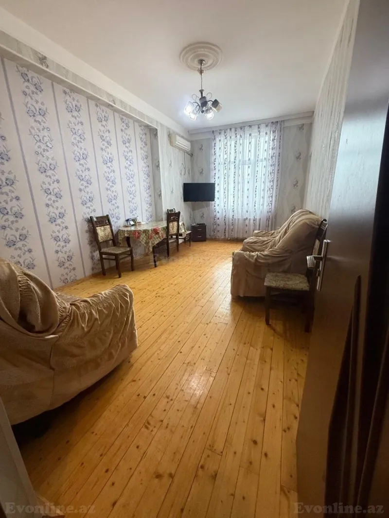Kirayə verilir 2 otaqlı Mənzil Yeni tikili 55 m² İnşaatçılar m. - şəkil 3