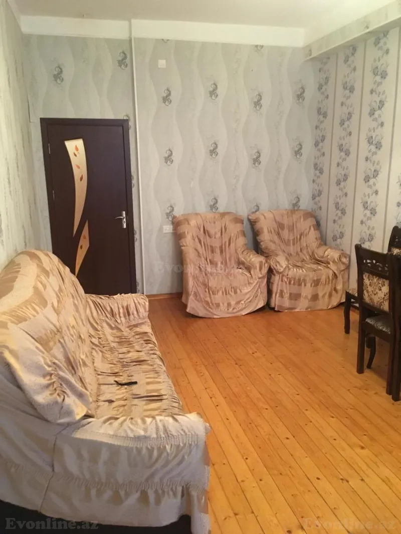 Kirayə verilir 2 otaqlı Mənzil Yeni tikili 62 m² İnşaatçılar m. - şəkil 2
