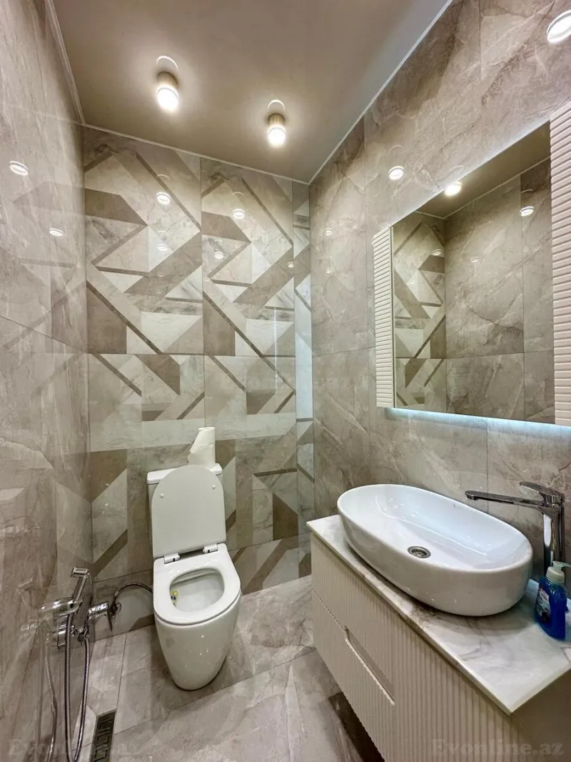 Satılır 3 otaqlı Mənzil Yeni tikili 138 m² Memar Əcəmi m. - şəkil 15