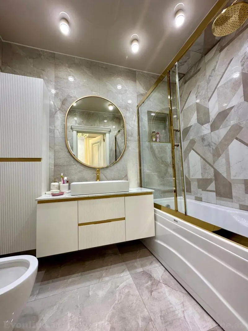 Satılır 3 otaqlı Mənzil Yeni tikili 138 m² Memar Əcəmi m. - şəkil 17