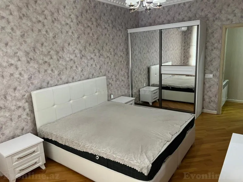 Kirayə verilir 3 otaqlı Mənzil Yeni tikili 95 m² Nəsimi r. - şəkil 3