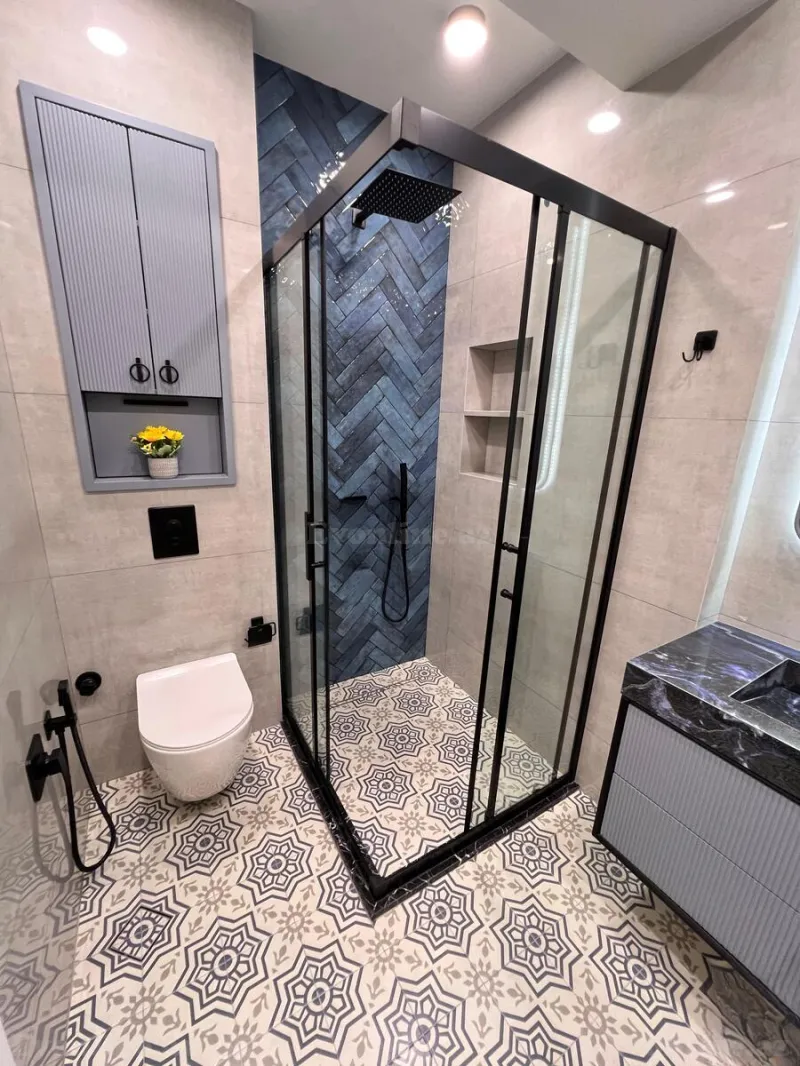 Satılır 3 otaqlı Mənzil Yeni tikili 96 m² Elmlər Akademiyası m. - şəkil 17