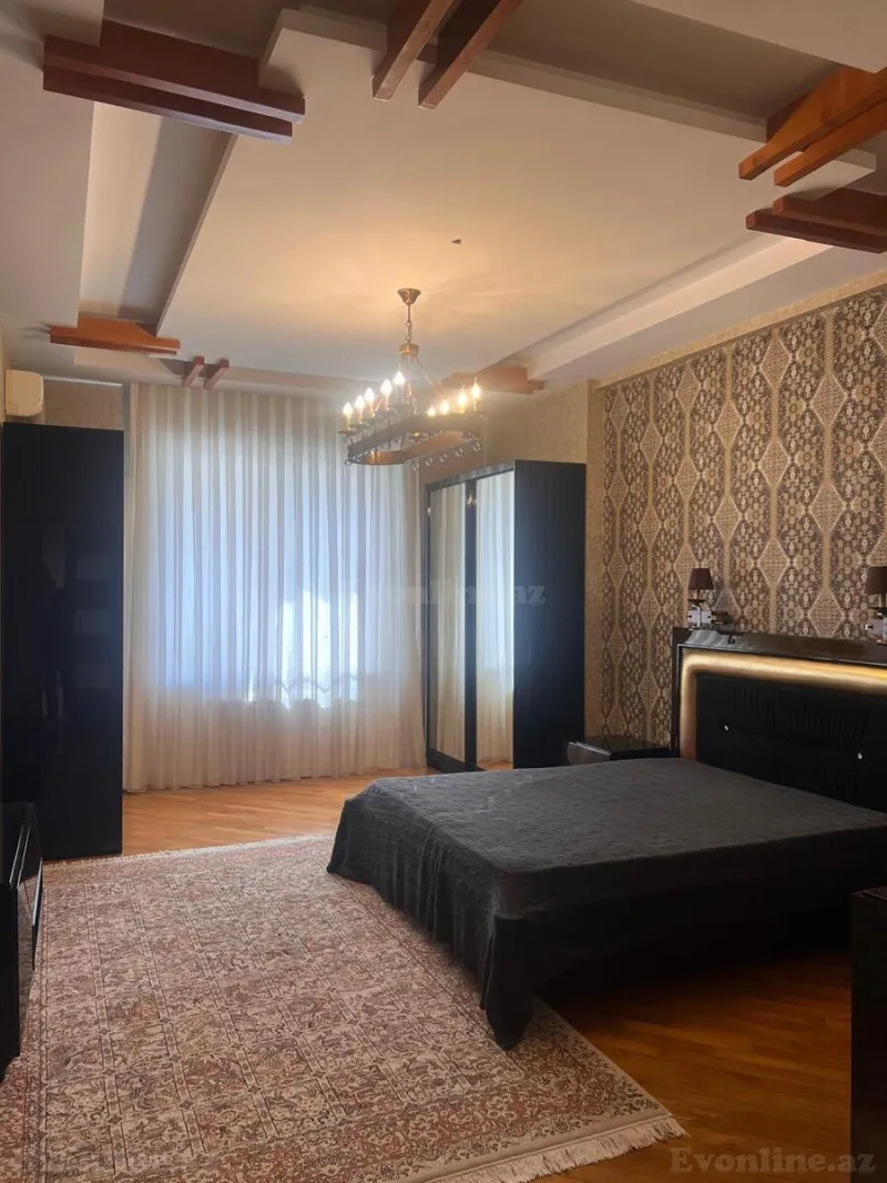 Kirayə verilir 3 otaqlı Mənzil Yeni tikili 140 m² Nəsimi r. - şəkil 8