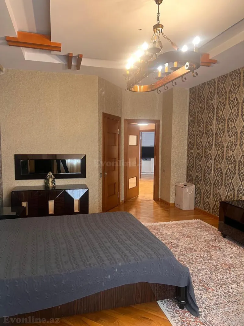 Kirayə verilir 3 otaqlı Mənzil Yeni tikili 140 m² Nəsimi r. - şəkil 11