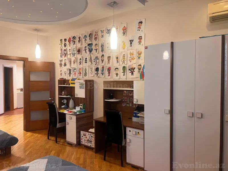 Kirayə verilir 3 otaqlı Mənzil Yeni tikili 140 m² Nəsimi r. - şəkil 17