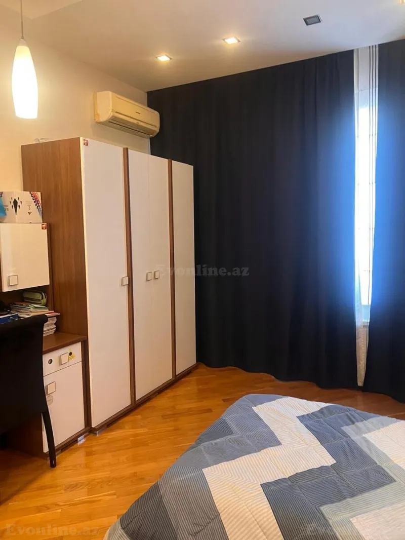 Kirayə verilir 3 otaqlı Mənzil Yeni tikili 140 m² Nəsimi r. - şəkil 18