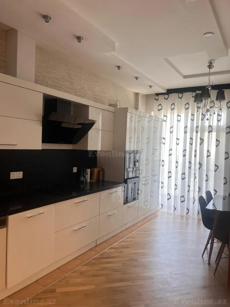 Kirayə verilir 3 otaqlı Mənzil Yeni tikili 140 m² Nəsimi r. - şəkil 19