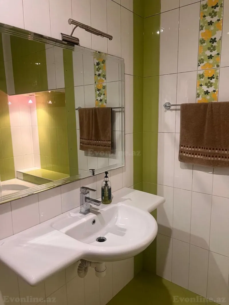 Kirayə verilir 3 otaqlı Mənzil Yeni tikili 140 m² Nəsimi r. - şəkil 24