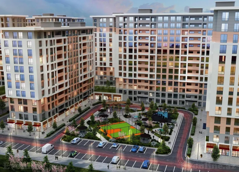 Satılır 2 otaqlı Mənzil Yeni tikili 84.3 m² Sumqayıt - şəkil 2