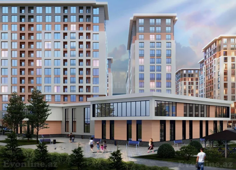 Satılır 2 otaqlı Mənzil Yeni tikili 84.3 m² Sumqayıt - şəkil 3