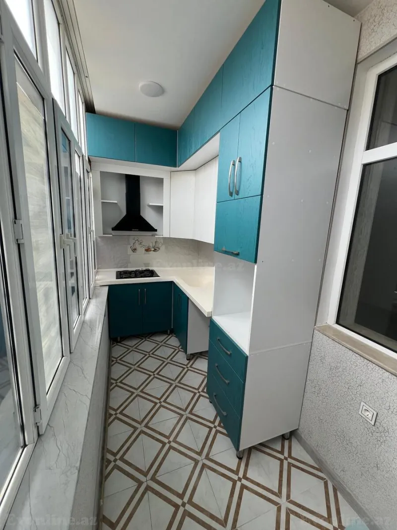 Satılır 3 otaqlı Mənzil Yeni tikili 78 m² İnşaatçılar m. - şəkil 8