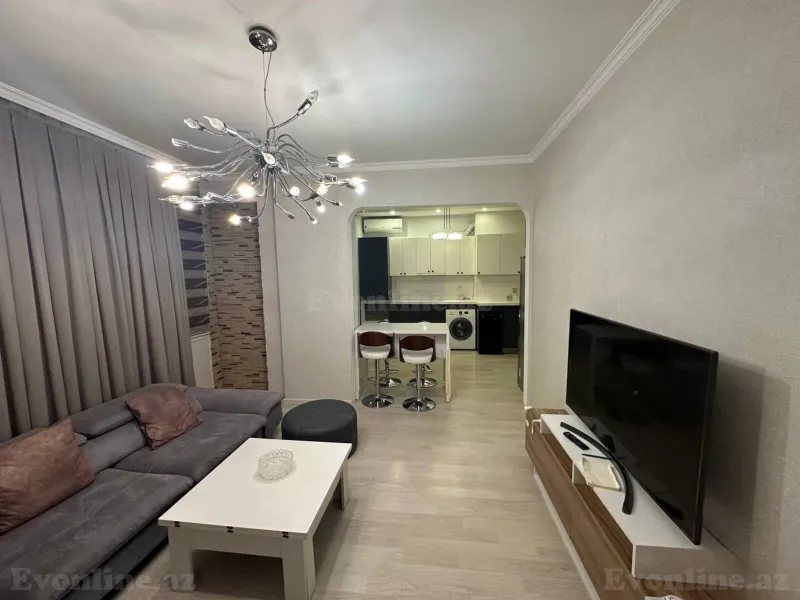 Kirayə verilir 2 otaqlı Mənzil Yeni tikili 88 m² Xətai r. - şəkil 3
