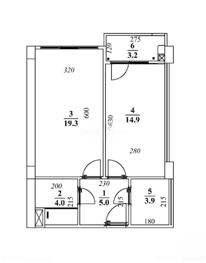 Satılır 2 otaqlı Mənzil Yeni tikili 58 m² Nəsimi r. - şəkil 2