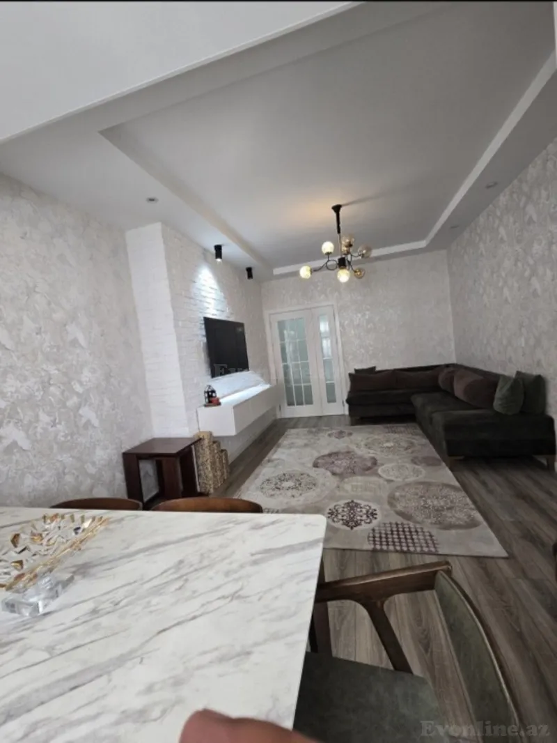 Satılır 4 otaqlı Mənzil Yeni tikili 120 m² Həzi Aslanov m. - şəkil 2
