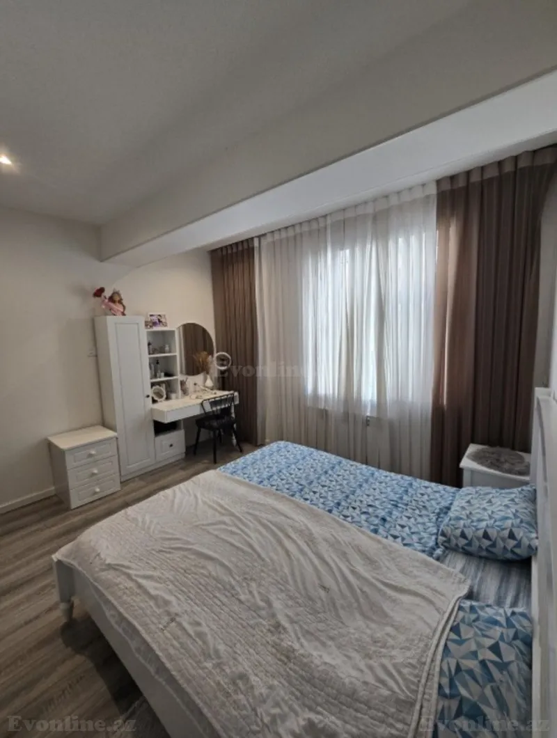 Satılır 4 otaqlı Mənzil Yeni tikili 120 m² Həzi Aslanov m. - şəkil 8