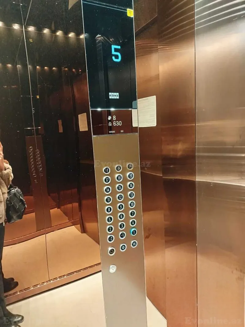 Satılır 2 otaqlı Mənzil Yeni tikili 55 m² Nəsimi r. - şəkil 3