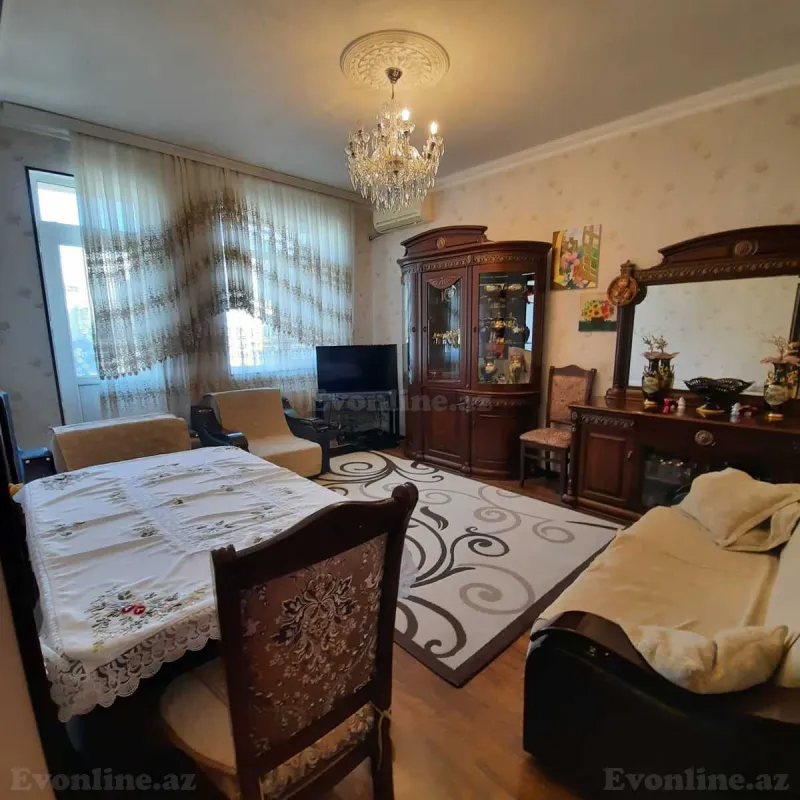 Satılır 2 otaqlı Mənzil Yeni tikili 66 m² Həzi Aslanov m. - şəkil 2