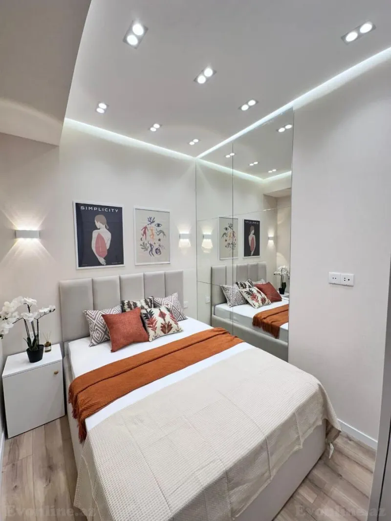 Kirayə verilir 2 otaqlı Mənzil Yeni tikili 52 m² Nərimanov r.