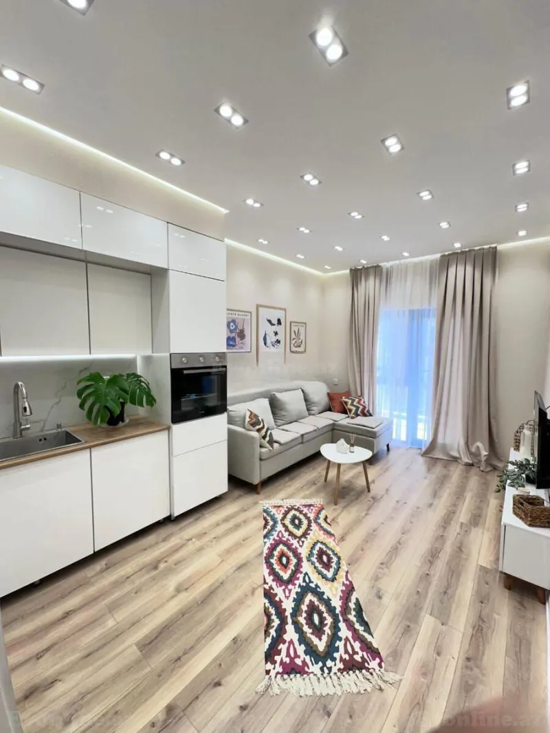 Kirayə verilir 2 otaqlı Mənzil Yeni tikili 52 m² Nərimanov r. - şəkil 2