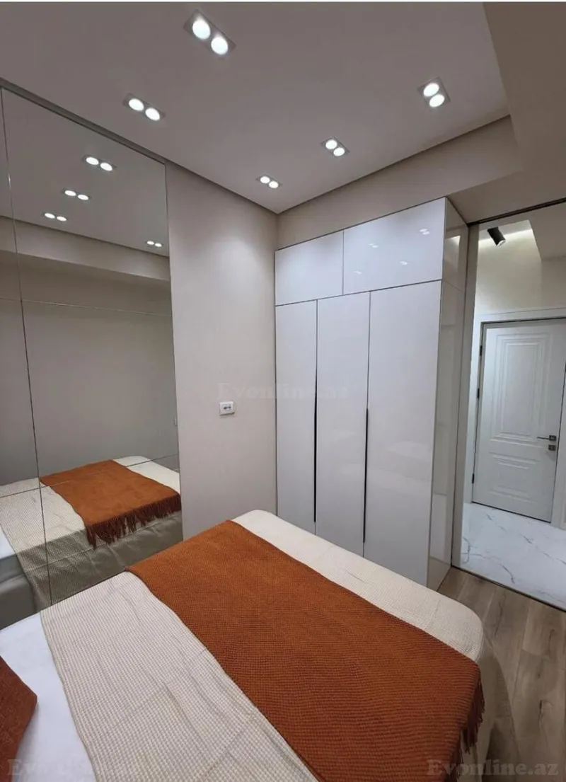 Kirayə verilir 2 otaqlı Mənzil Yeni tikili 52 m² Nərimanov r. - şəkil 5