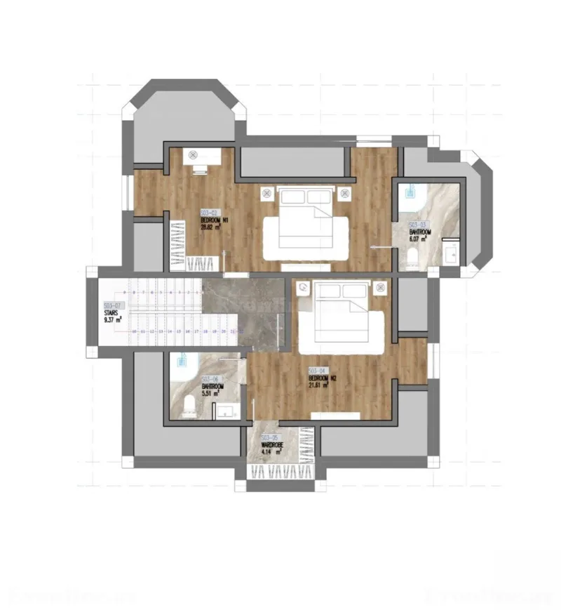 Satılır 8 otaqlı Həyət evi 390 m² Sea Breeze - şəkil 12