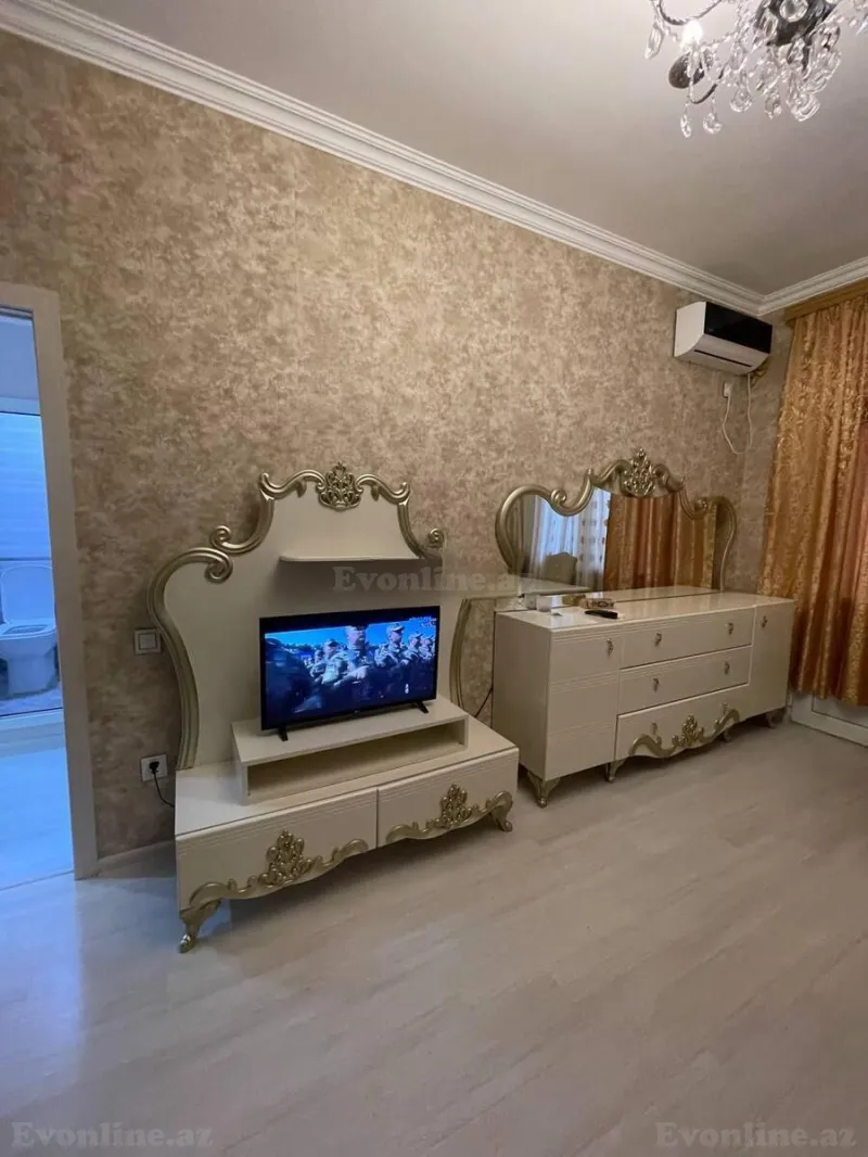 Kirayə verilir 2 otaqlı Mənzil Yeni tikili 75 m² Qara Qarayev m. - şəkil 2