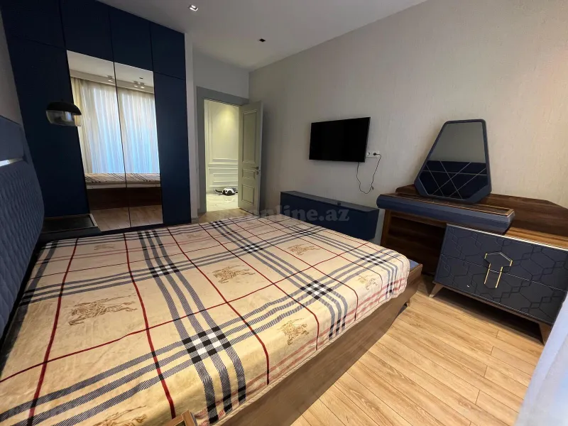 Kirayə verilir 2 otaqlı Mənzil Yeni tikili 105 m² 8 Noyabr m. - şəkil 8
