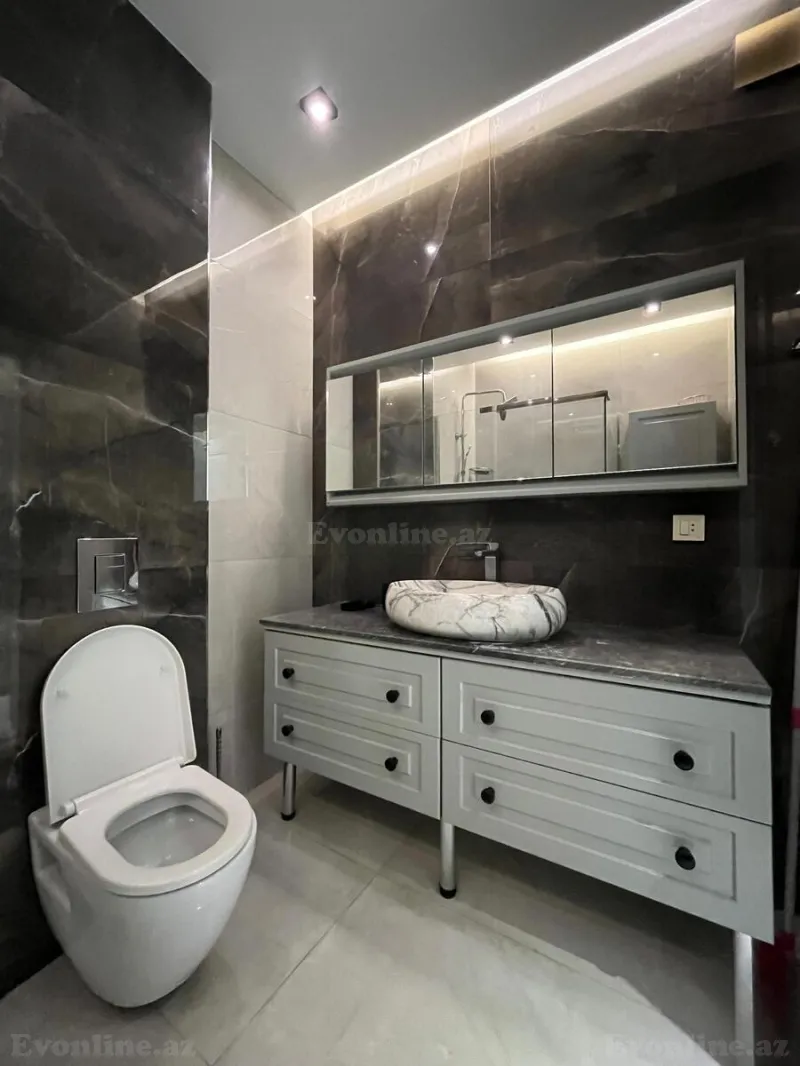 Kirayə verilir 2 otaqlı Mənzil Yeni tikili 105 m² 8 Noyabr m. - şəkil 20