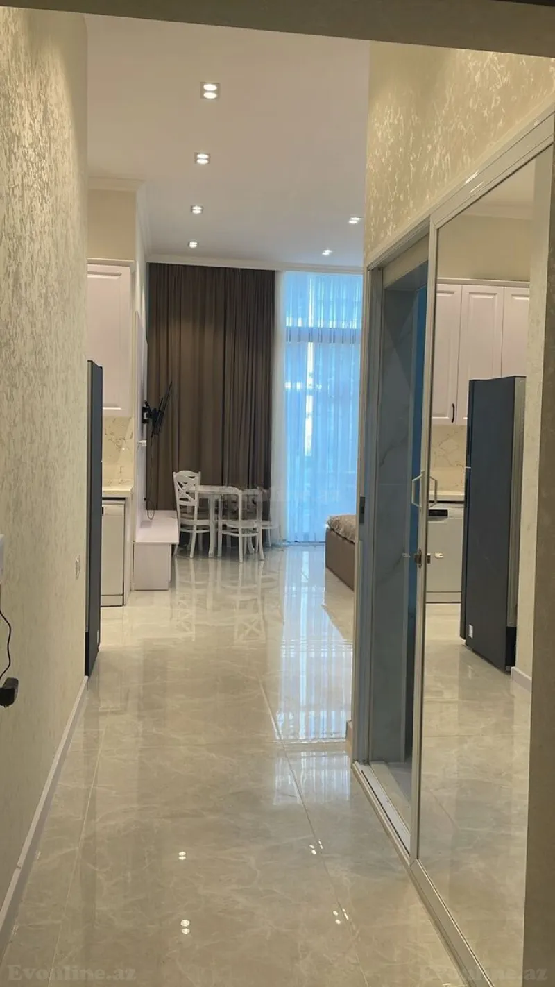 Kirayə verilir 1 otaqlı Mənzil Yeni tikili 56 m² Sea Breeze - şəkil 7