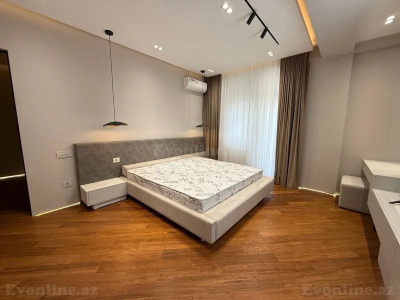 Kirayə verilir 4 otaqlı Mənzil Yeni tikili 220 m² Nəsimi r. - şəkil 5
