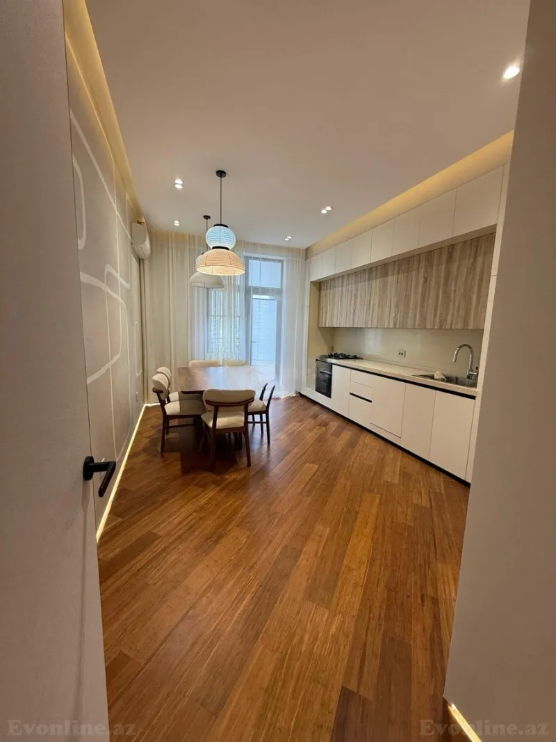 Kirayə verilir 4 otaqlı Mənzil Yeni tikili 220 m² Nəsimi r. - şəkil 14