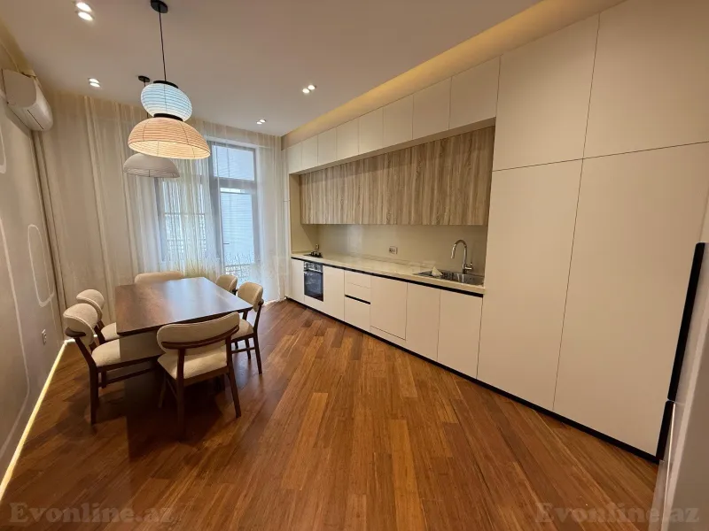 Kirayə verilir 4 otaqlı Mənzil Yeni tikili 220 m² Nəsimi r. - şəkil 16