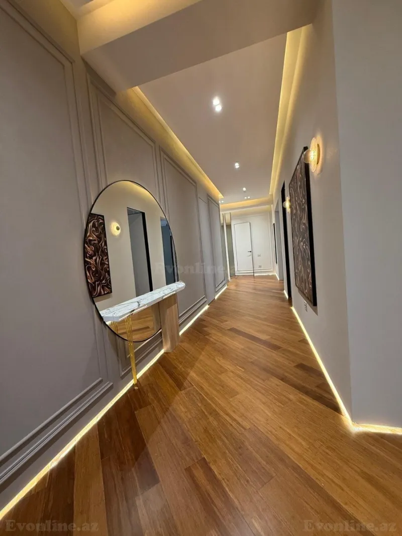 Kirayə verilir 4 otaqlı Mənzil Yeni tikili 220 m² Nəsimi r. - şəkil 22