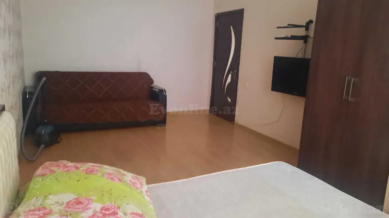 Kirayə verilir 1 otaqlı Mənzil Yeni tikili 60 m² Nizami r. - şəkil 3