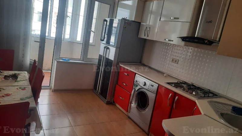 Kirayə verilir 1 otaqlı Mənzil Yeni tikili 60 m² Nizami r. - şəkil 4