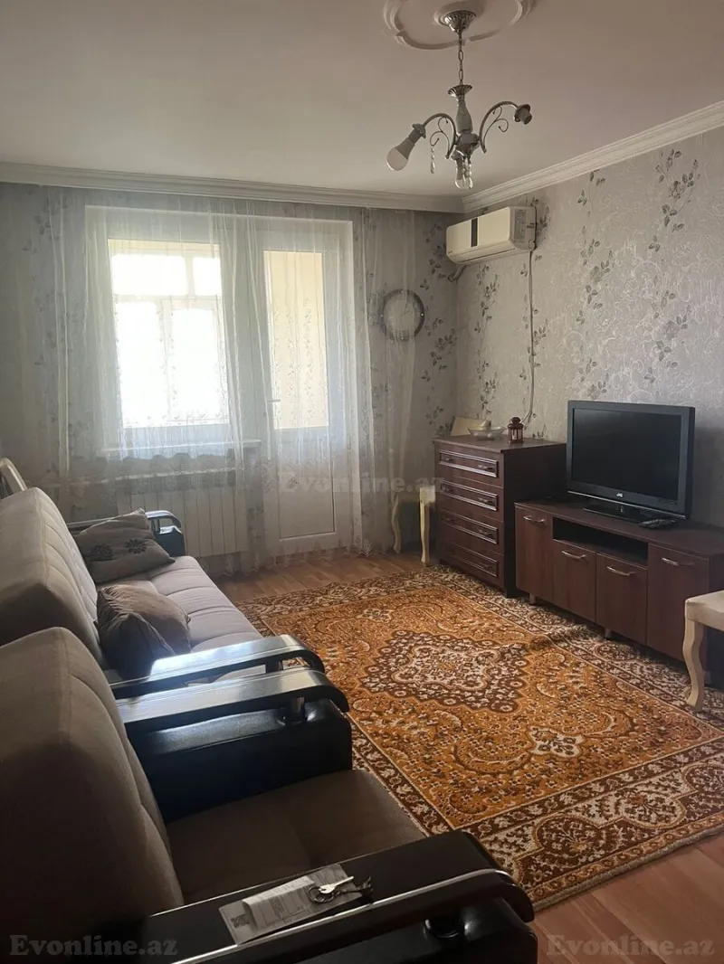 Kirayə verilir 2 otaqlı Mənzil Köhnə tikili 40 m² Nərimanov r. - şəkil 2