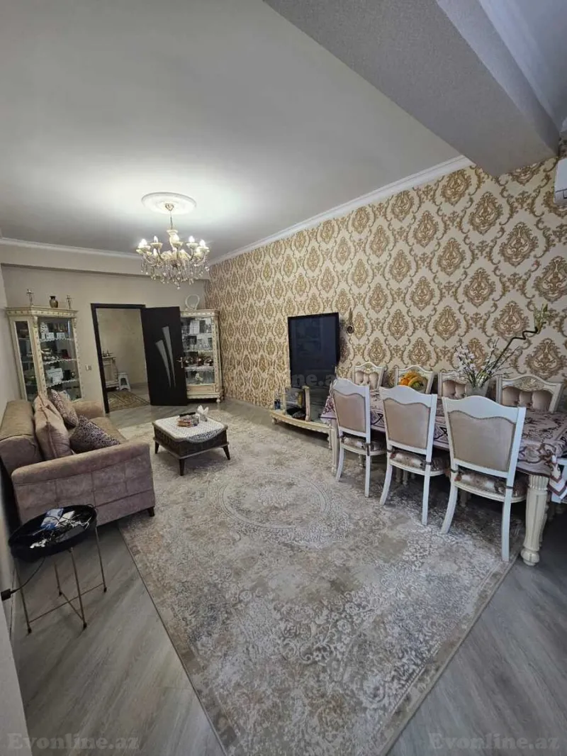 Satılır 3 otaqlı Mənzil Yeni tikili 110 m² Həzi Aslanov m. - şəkil 3