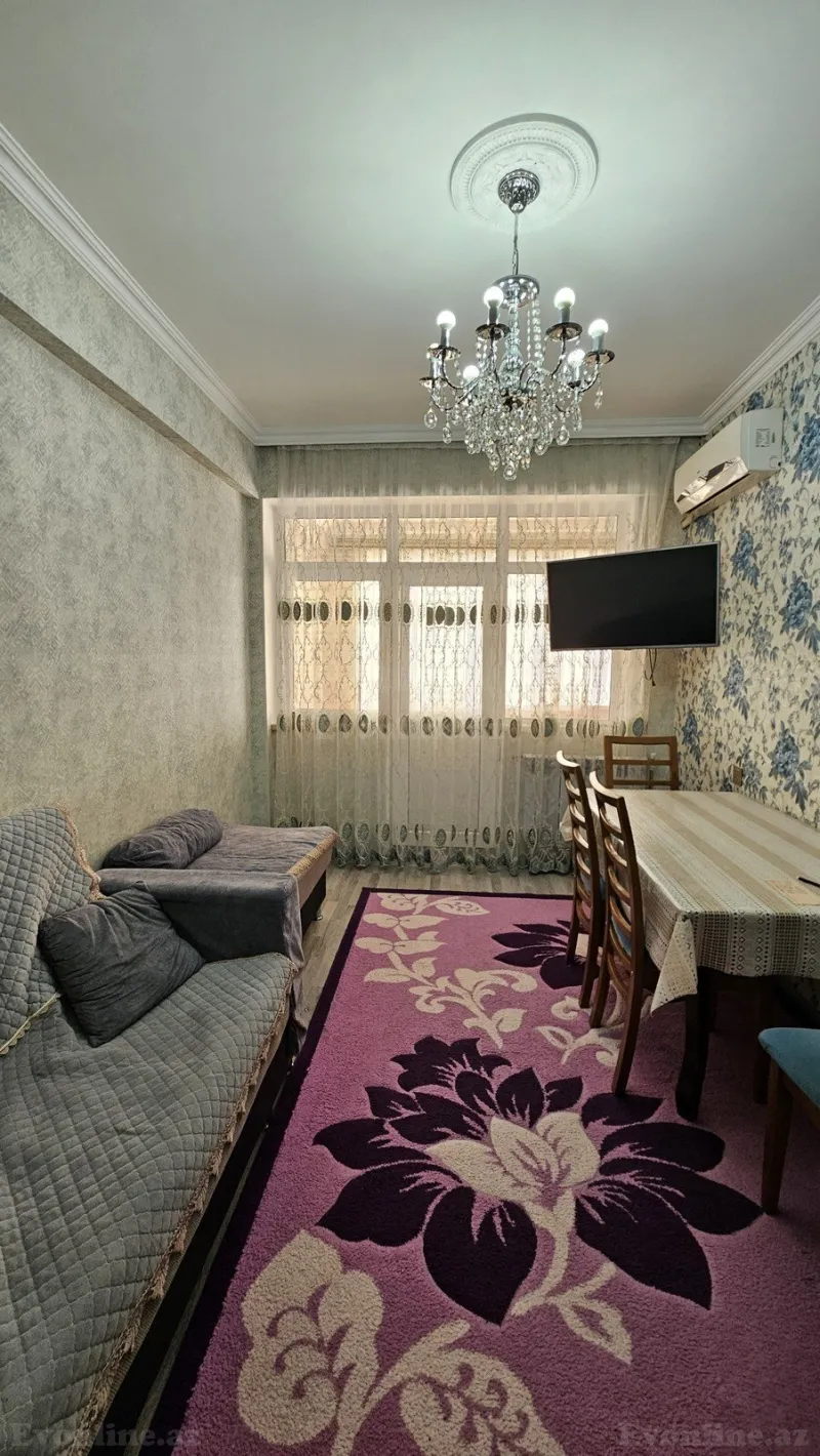 Kirayə verilir 2 otaqlı Mənzil Köhnə tikili 60 m² Xalqlar Dostluğu m. - şəkil 3