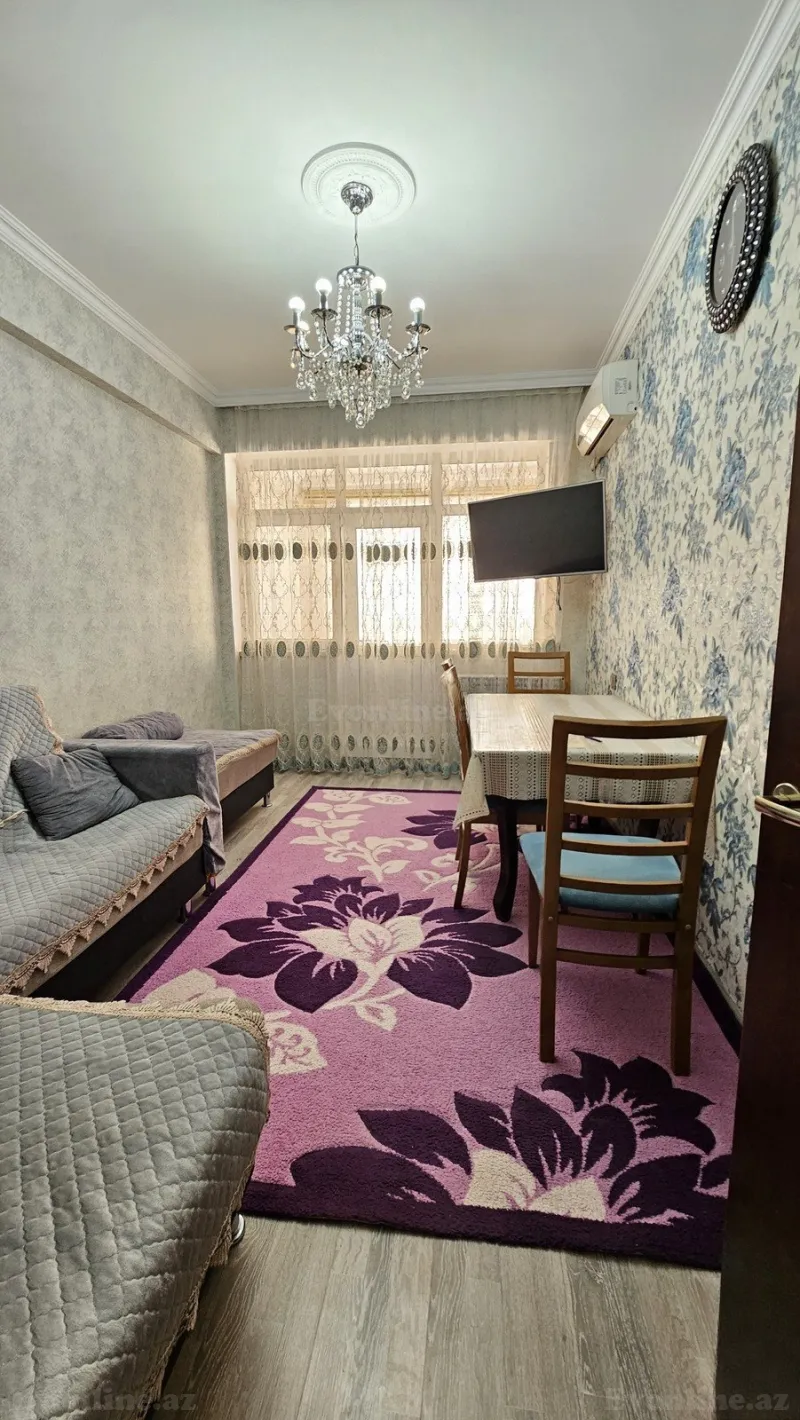 Kirayə verilir 2 otaqlı Mənzil Köhnə tikili 60 m² Xalqlar Dostluğu m. - şəkil 4