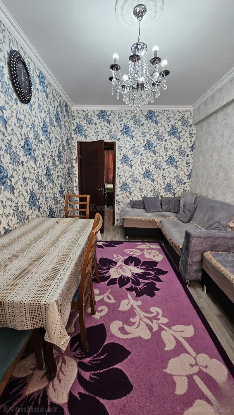 Kirayə verilir 2 otaqlı Mənzil Köhnə tikili 60 m² Xalqlar Dostluğu m. - şəkil 5