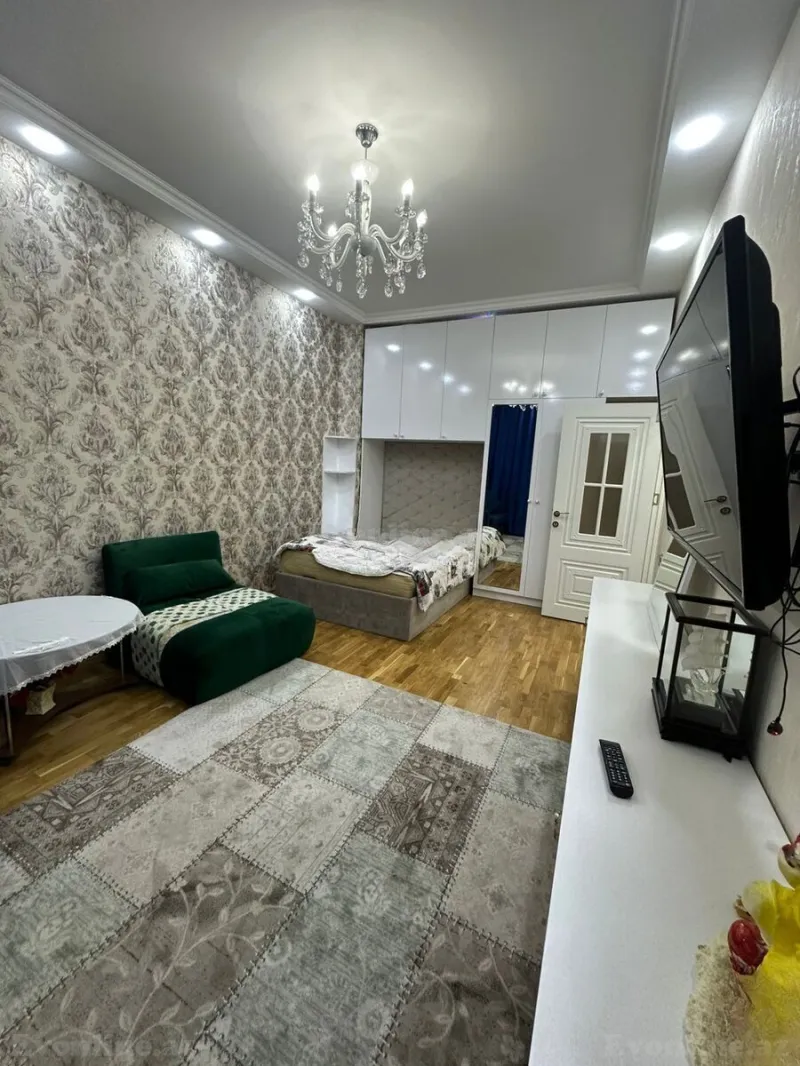 Kirayə verilir 1 otaqlı Mənzil Yeni tikili 50 m² Azadlıq prospekti m.