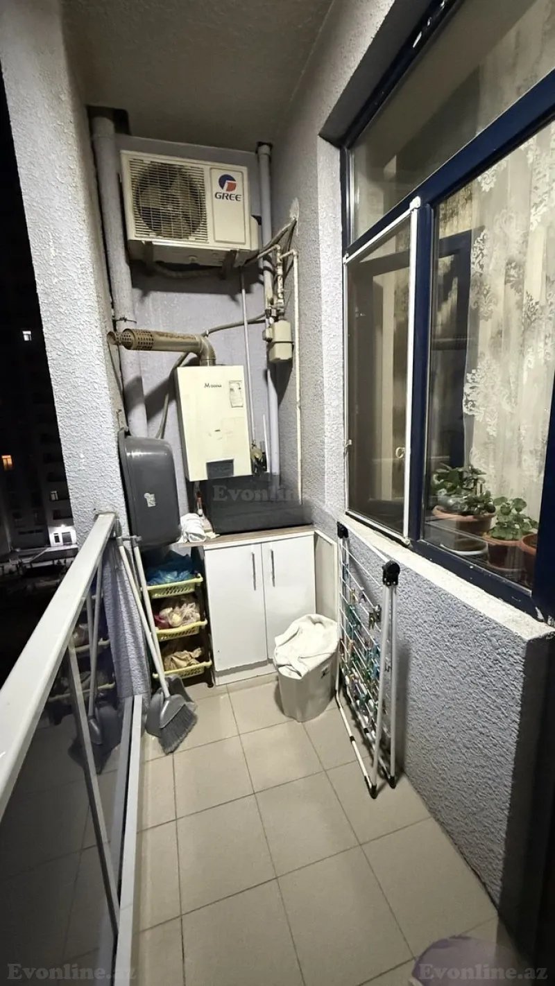 Satılır 3 otaqlı Mənzil Yeni tikili 58 m² Qara Qarayev m. - şəkil 14