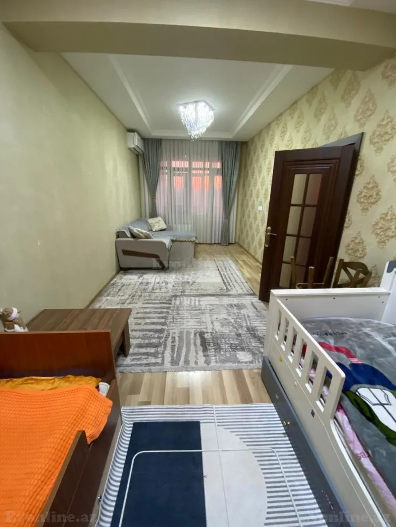 Kirayə verilir 3 otaqlı Mənzil Yeni tikili 75 m² Qara Qarayev m. - şəkil 3