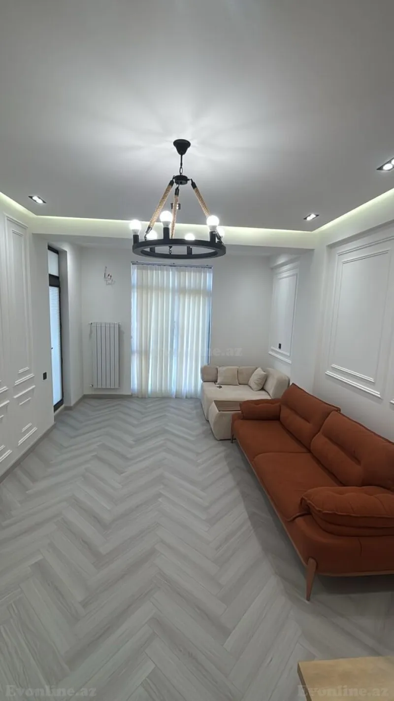 Kirayə verilir 2 otaqlı Mənzil Yeni tikili 70 m² Qara Qarayev m. - şəkil 2