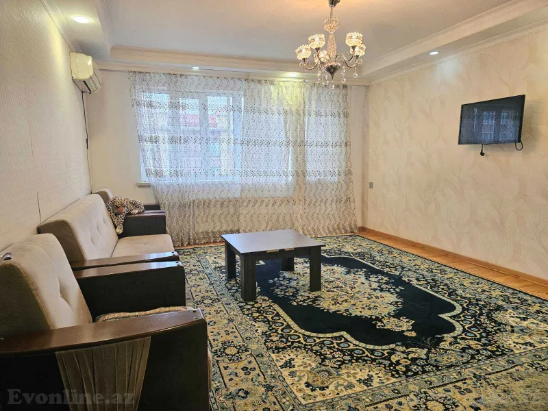 Kirayə verilir 3 otaqlı Mənzil Köhnə tikili 89 m² Nərimanov r. - şəkil 2