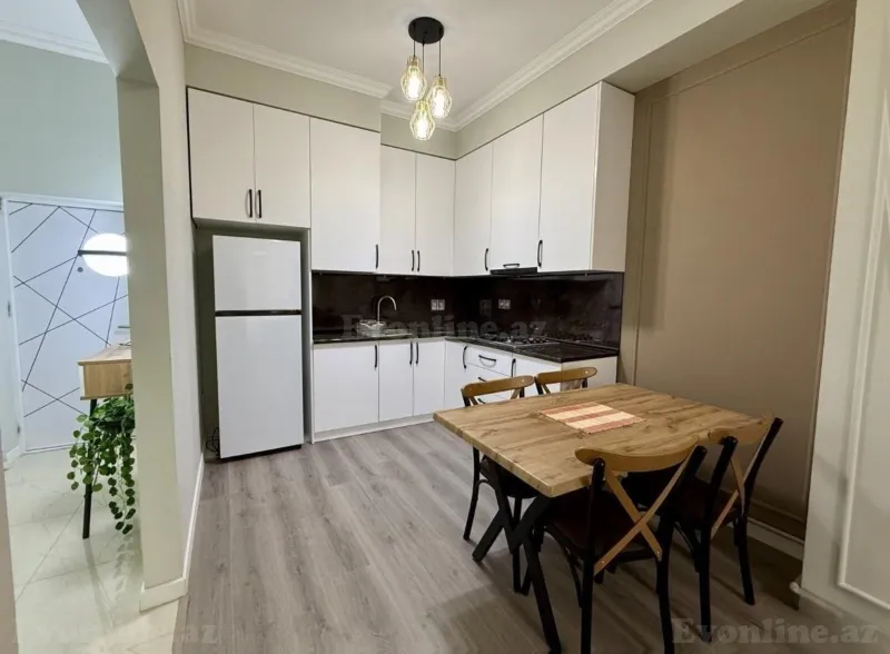 Kirayə verilir 2 otaqlı Mənzil Yeni tikili 70 m² Nərimanov r. - şəkil 3