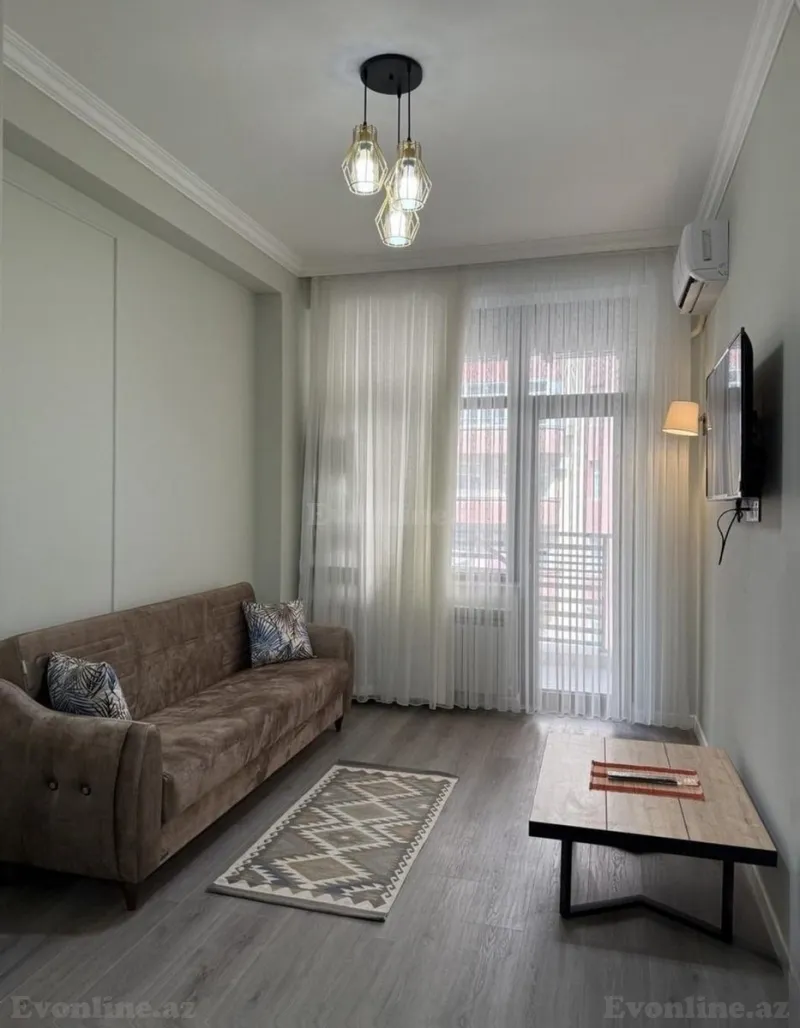 Kirayə verilir 2 otaqlı Mənzil Yeni tikili 70 m² Nərimanov r. - şəkil 4