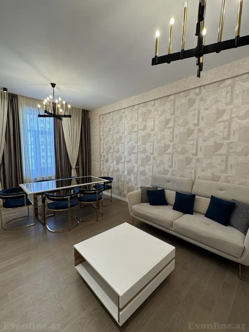 Satılır 3 otaqlı Mənzil Yeni tikili 119.5 m² Elmlər Akademiyası m. - şəkil 2