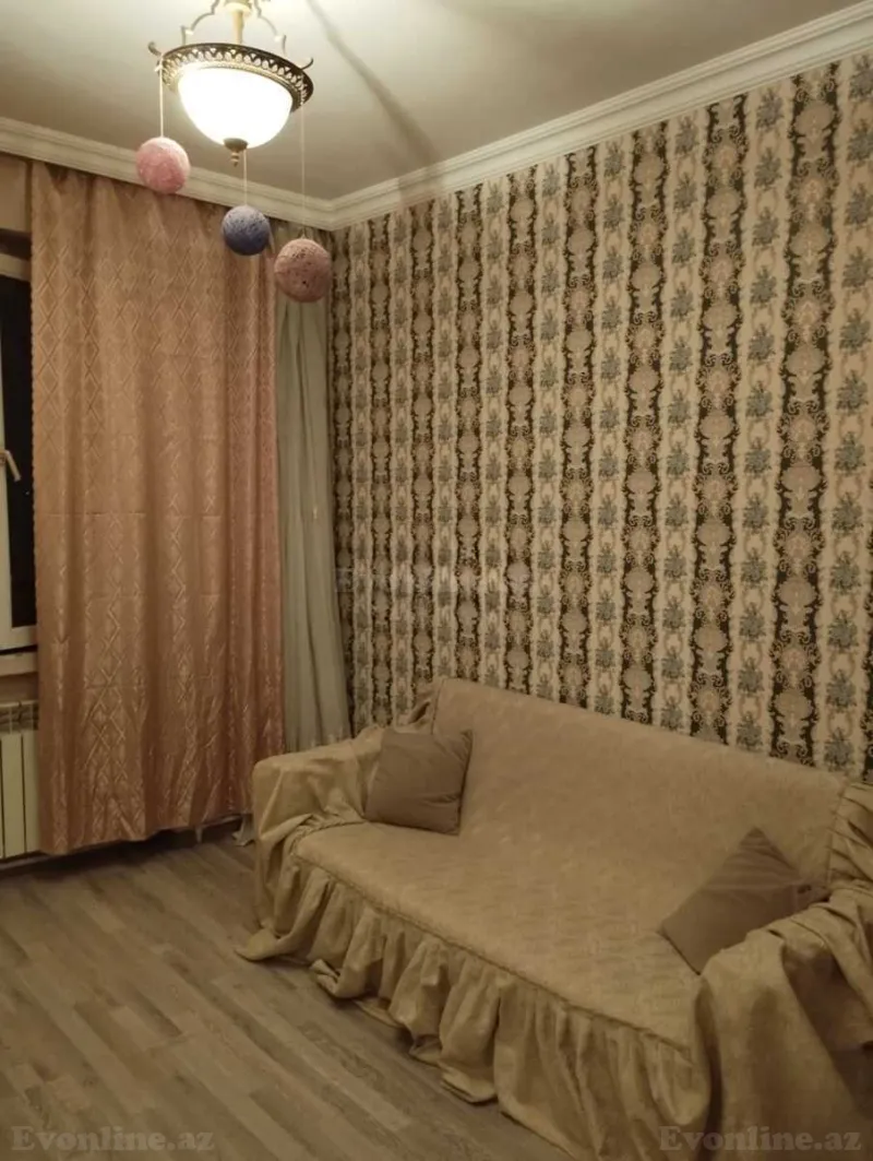 Satılır 2 otaqlı Mənzil Köhnə tikili 60 m² Həzi Aslanov m. - şəkil 2